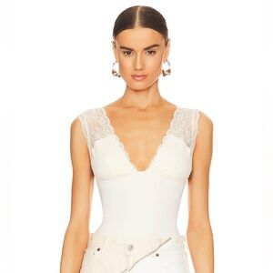 Free People Cami in Ecru